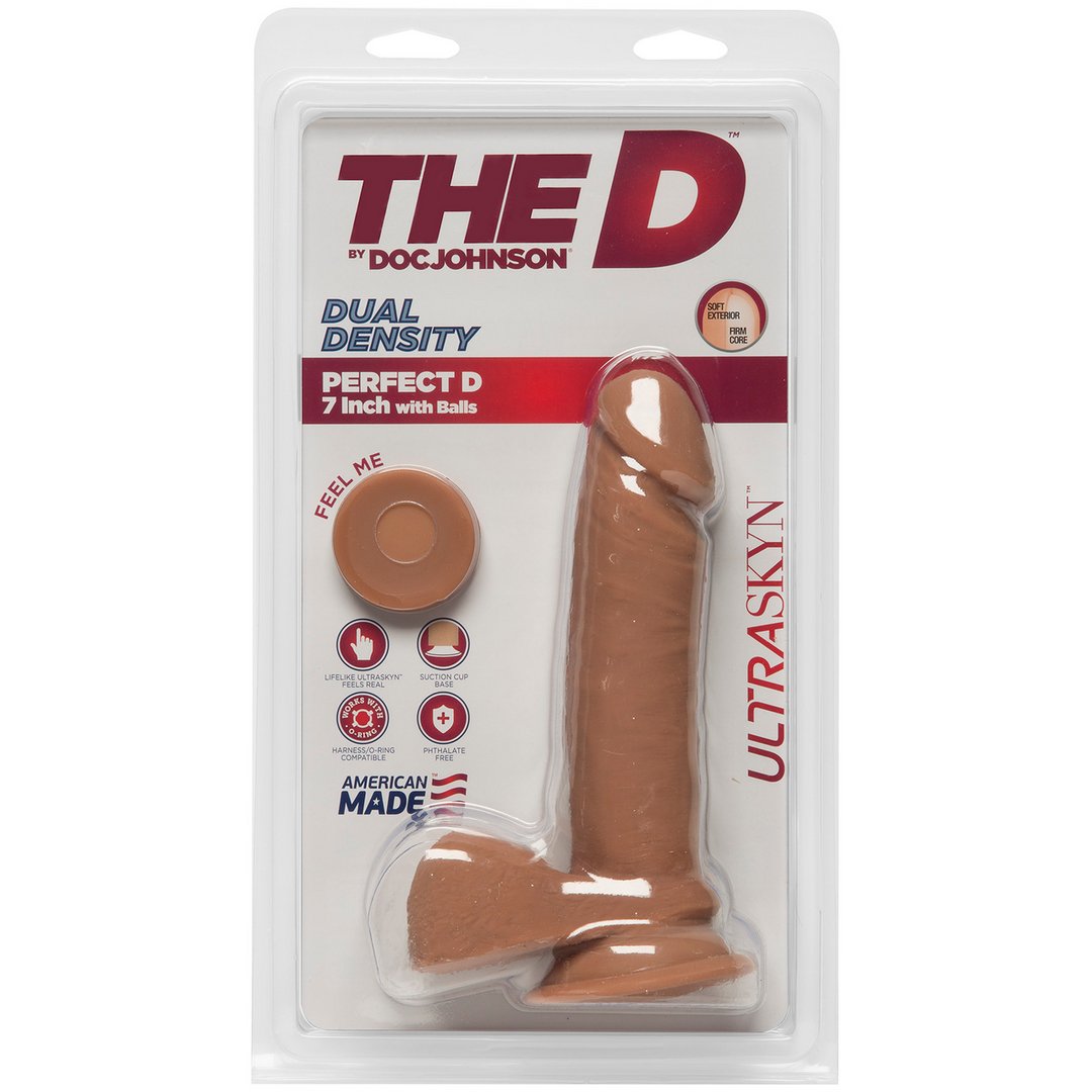 Perfect Dildo - 18 cm met Realistische Sensaties en Zuignap - EroticToyzProducten,Toys,Dildos,Realistische Dildo's,,GeslachtsneutraalDoc Johnson