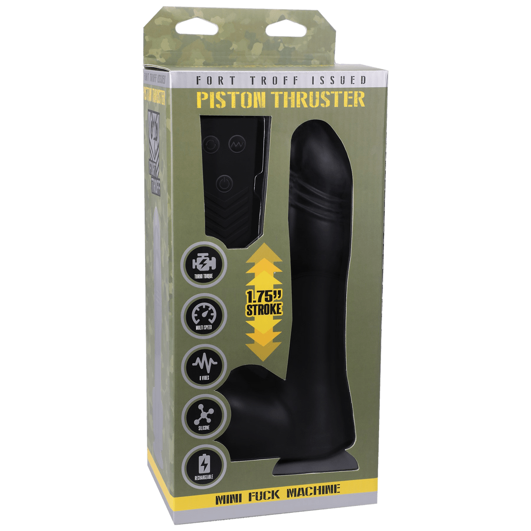 Piston Thruster Mini - Siliconen - Pleasureplay Realistische VibratorsDoc Johnson