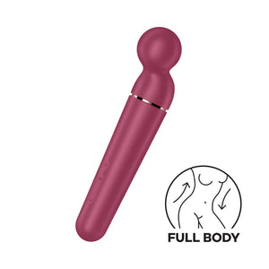 Planeet Wand - er - Berry en Roségoud Wand Vibrator - EroticToyzProducten,Toys,Vibrators,Massagetoestellen Wands,,GeslachtsneutraalSatisfyer