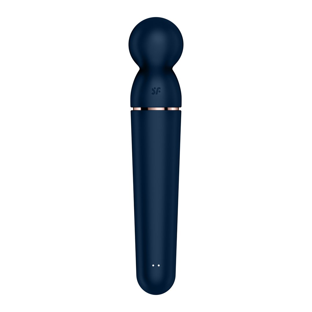 Planet Wand - er Massager - Blauw en Roségoud - EroticToyzProducten,Toys,Vibrators,Massagetoestellen Wands,,GeslachtsneutraalSatisfyer