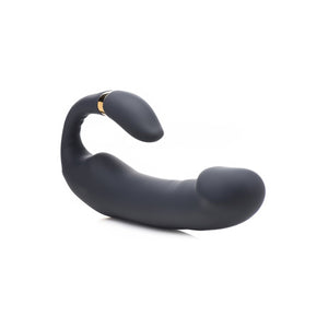 Pleasure - Siliconen Vibrator met Clitoris Stimulator en G - spot Stimulatie - EroticToyzProducten,Toys,Vibrators,Clitoris Stimulator,Tip Vibrator,G - Spot Vibrator,,GeslachtsneutraalXR Brands