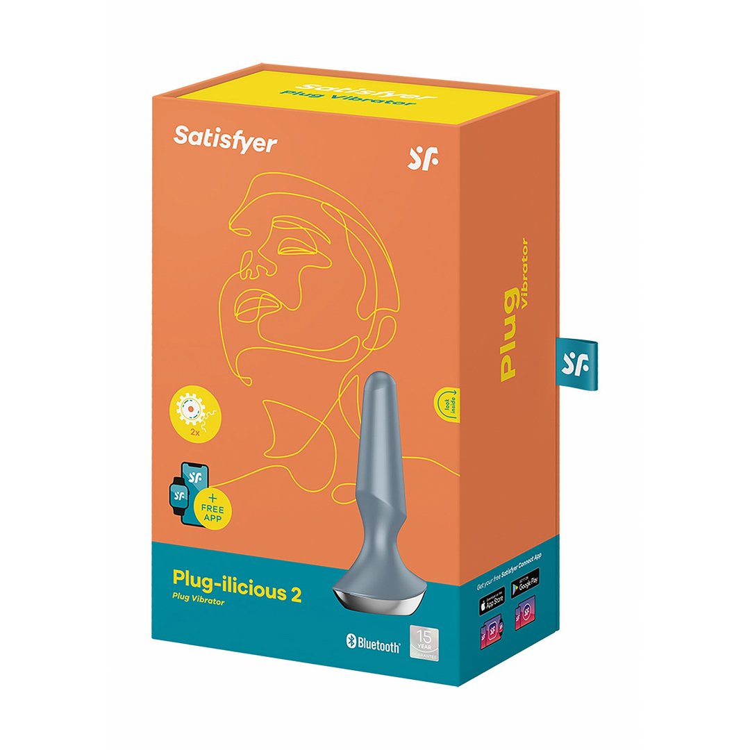 Plug - ilicious 2 - Vibrerende Butt Plug met Dubbele Motoren - EroticToyzProducten,Toys,Anaal Toys,Buttplugs Anale Dildo's,Buttplugs Anale Dildo's Vibrerend,,GeslachtsneutraalSatisfyer