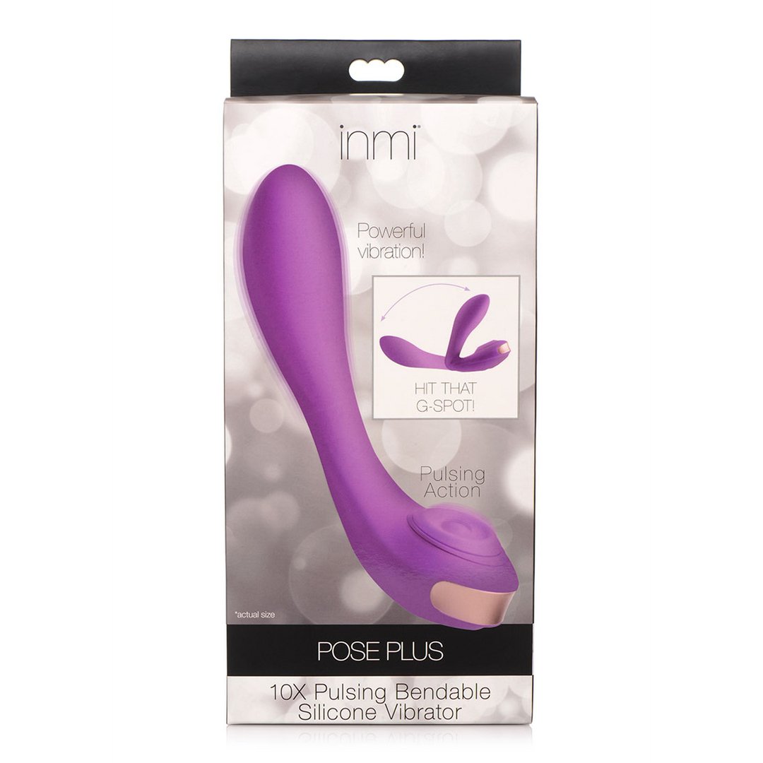 Buigbare Siliconen Vibrator - Paars - Pleasureplay Buigbare VibratorsXR Brands