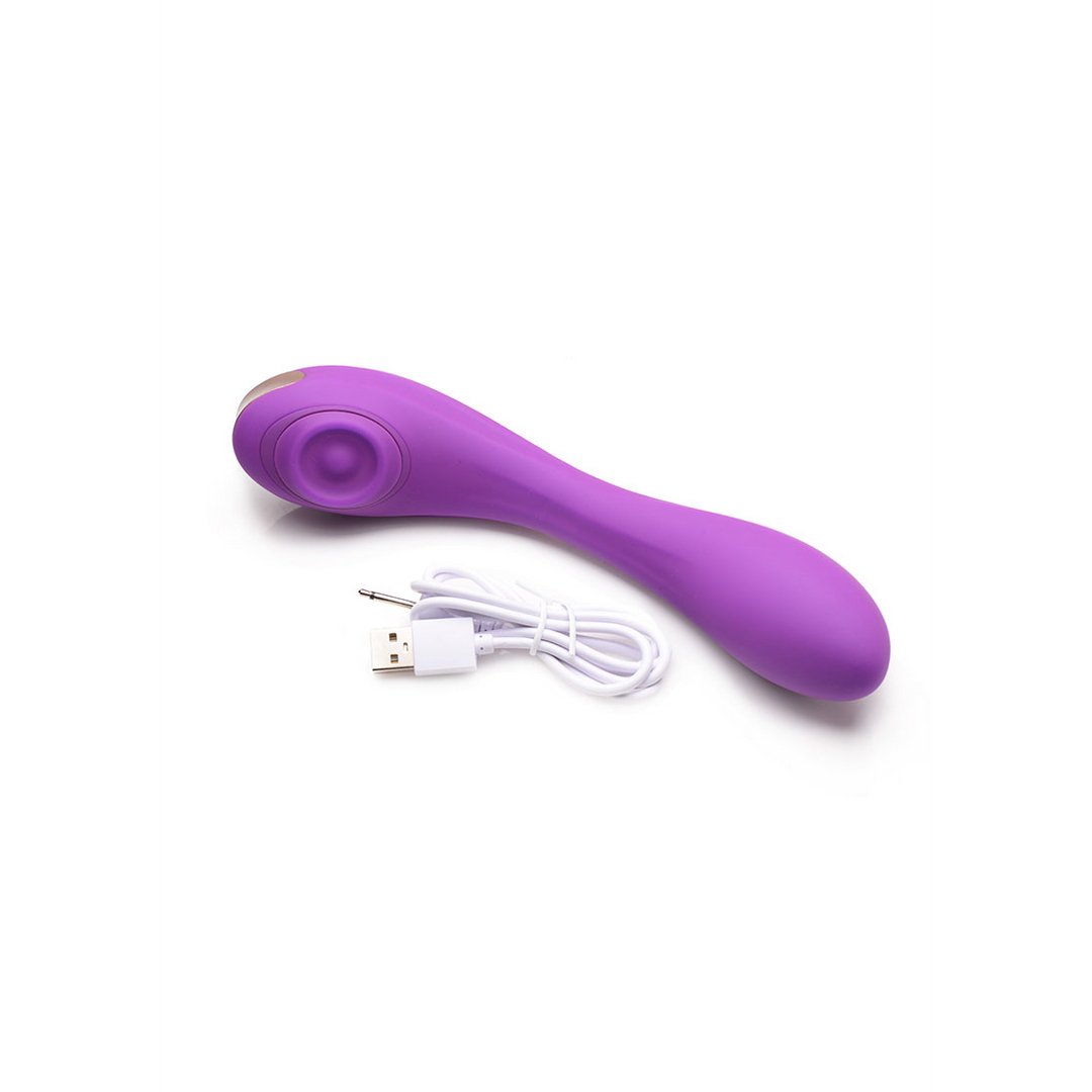 Buigbare Siliconen Vibrator - Paars - Pleasureplay Buigbare VibratorsXR Brands