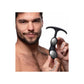 Prostaat Plug - Gewogen Siliconen Zwart - Pleasureplay ProstaatstimulatorenXR Brands