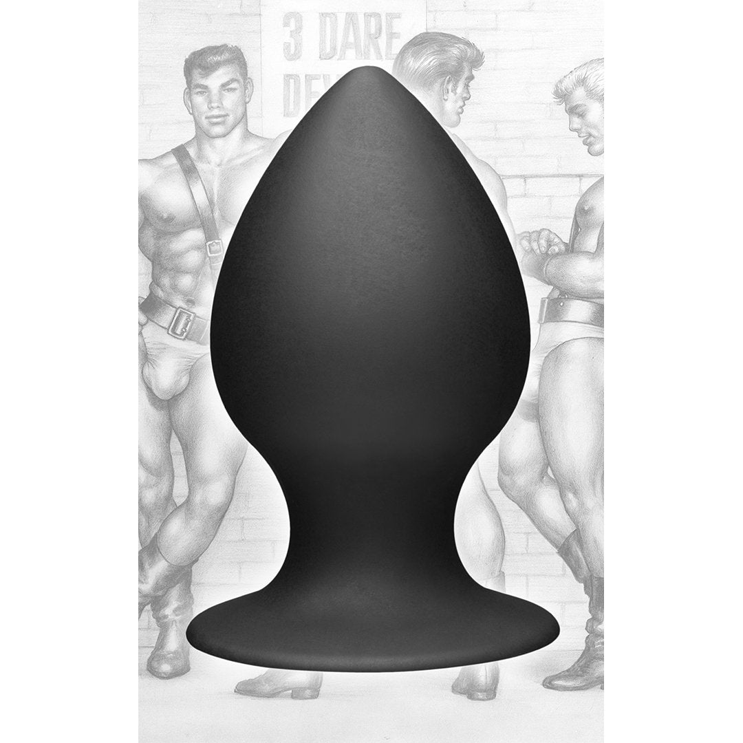 'Premium Silicone XL Butt Plug met Zuignap – Zwart' - EroticToyzButtplugs Anale Dildo's Niet VibrerendXR Brands