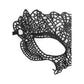 Kant Oogmasker Zwart - Pleasureplay OogmaskerOuch! by Shots