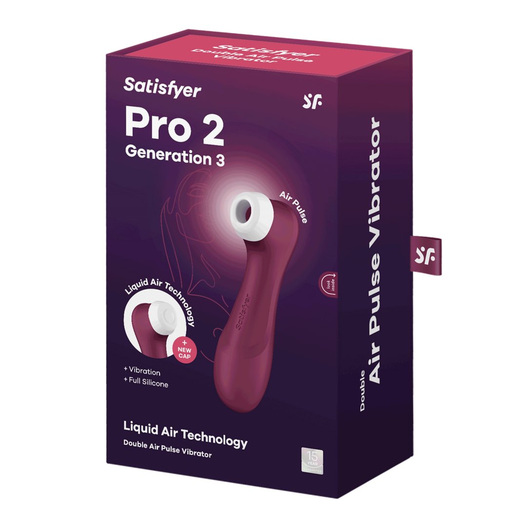 Clitoris Stimulator met Drukgolven en Vibratie - Zacht Silicone - Pleasureplay Air PulseSatisfyer