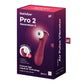 Luchtdrukvibrator Met Trilfunctie - Silicone - Pleasureplay Air PulseSatisfyer