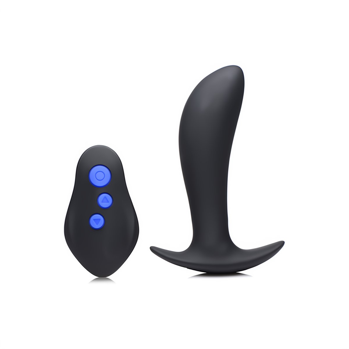 Pro - Shocker - Vibrerende en E - Stim Siliconen Prostaat Plug met Afstandsbediening - EroticToyzProducten,Toys,Anaal Toys,Prostaatstimulatoren,,MannelijkXR Brands