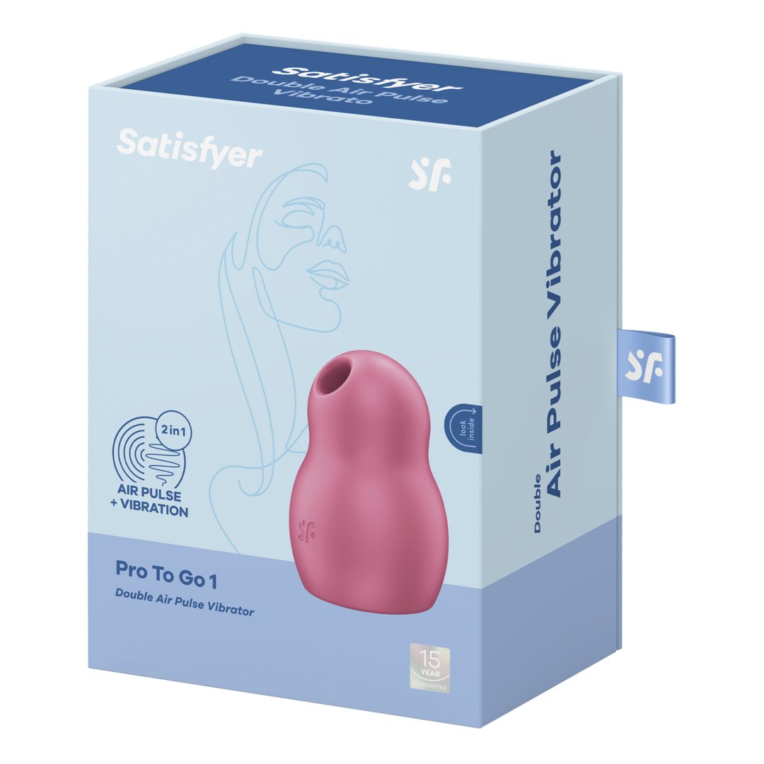 Luchtdruk Vibrator Met Dubbele Functie - Siliconen - Pleasureplay Air PulseSatisfyer