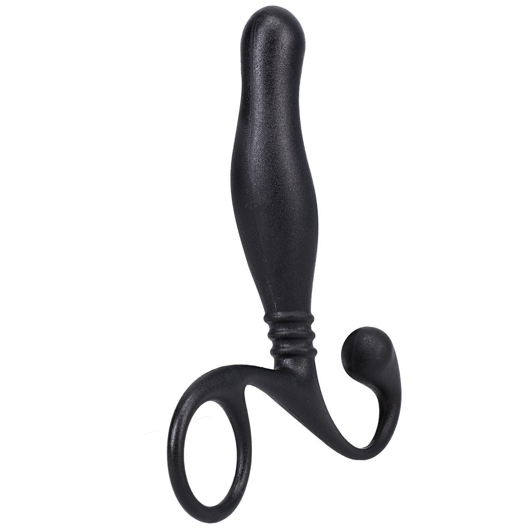 Prostaat Massager - Zwart ABS Plastic - Precisie Prostaatstimulatie - EroticToyzProducten,Toys,Anaal Toys,Prostaatstimulatoren,Nieuwe Producten,,GeslachtsneutraalDoc Johnson