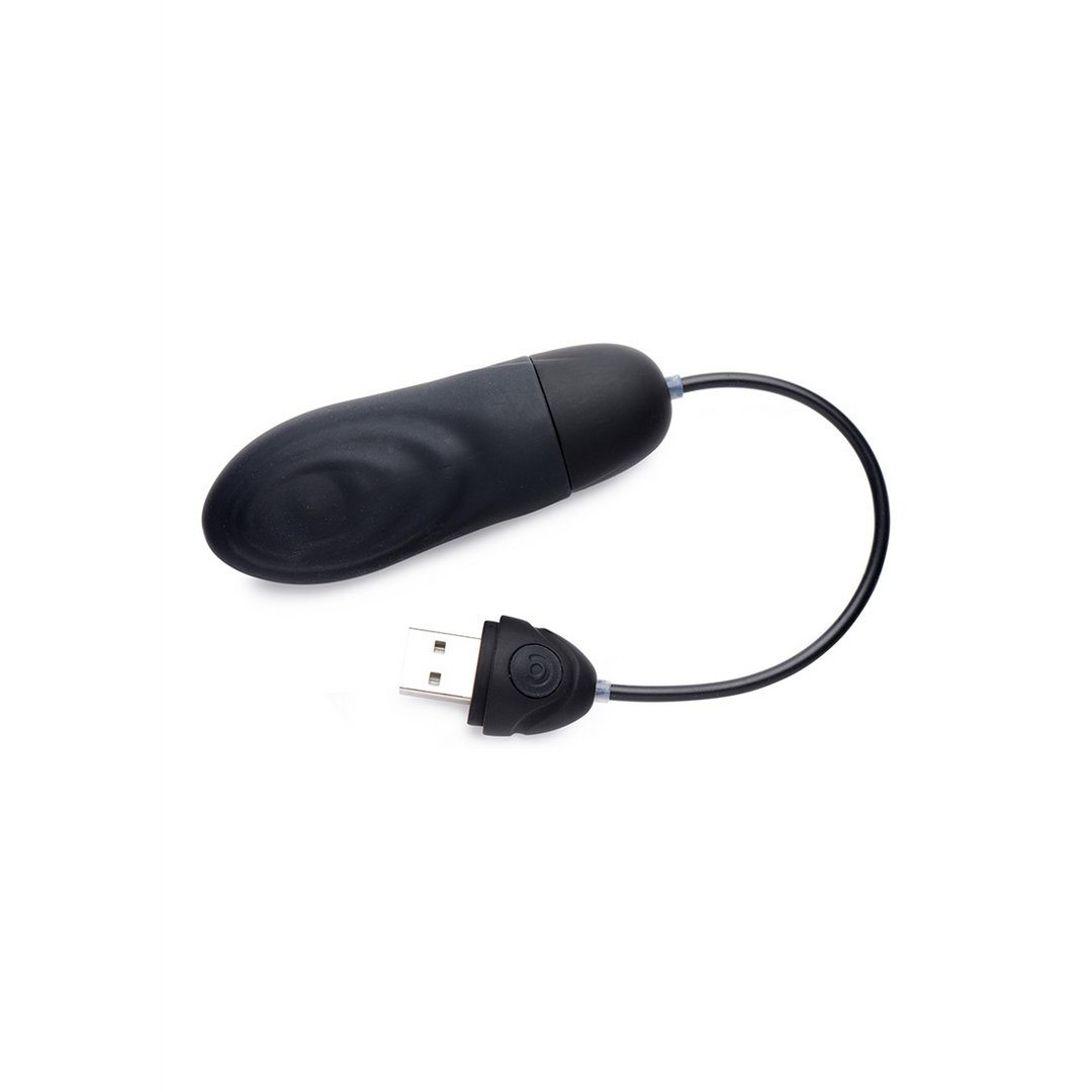 Pulserende Oplaadbare Siliconen Bullet met 7 Snelheden - EroticToyzProducten,Toys,Vibrators,Kogel - en Minivibrators,Outlet,,GeslachtsneutraalXR Brands