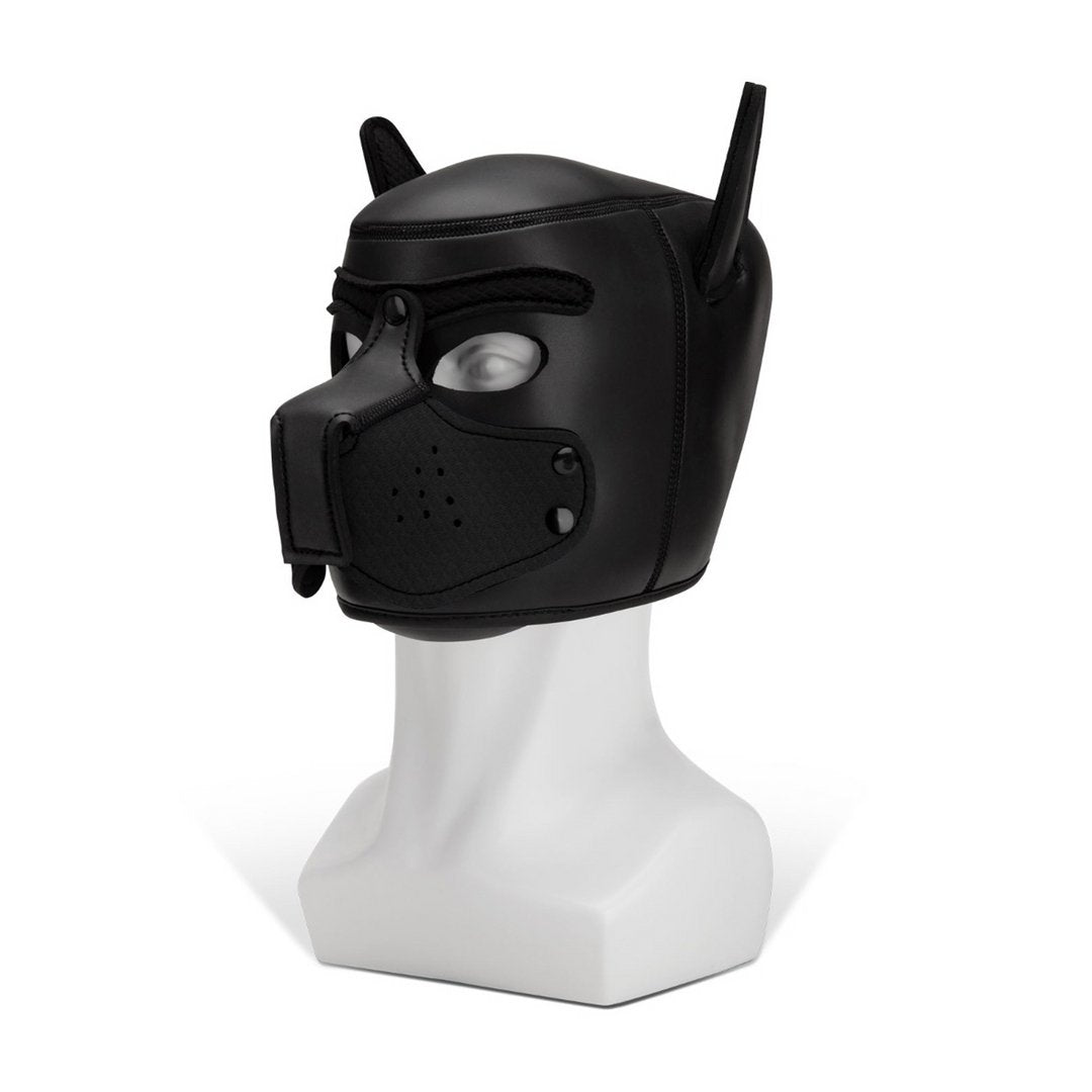 Puppy Muilkorf - Zwart Neopreen - EroticToyzFetish MaskerProwler Red