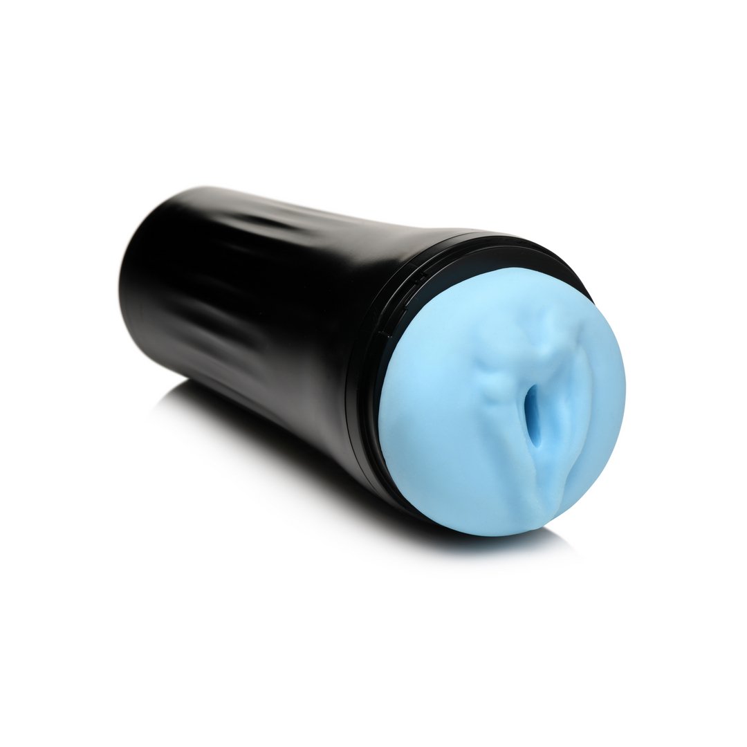 XR Brands Vagina Masturbator Blauw - Pleasureplay Vagina MasturbatorXR Brands