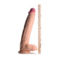 Raging Rhino Dildo Met Realistische Aderen 43 cm - Roze - EroticToyzRealistische Dildo'sXR Brands