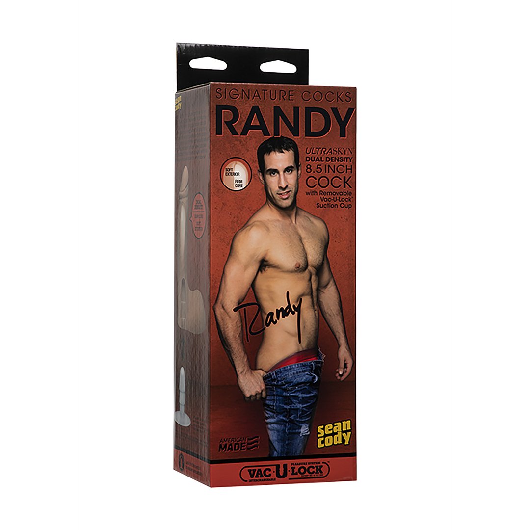 Randy Signature 20 cm Dildo – Handgemaakt ULTRASKYN Real Feel - EroticToyzProducten,Toys,Dildos,Realistische Dildo's,,GeslachtsneutraalDoc Johnson