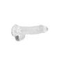 Realistische Dildo Met Ballen - 15 cm - Transparant - Pleasureplay Realistische Dildo'sRealRock by Shots