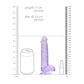 Realistische Dildo Met Ballen - 15 cm - Transparant - Pleasureplay Realistische Dildo'sRealRock by Shots