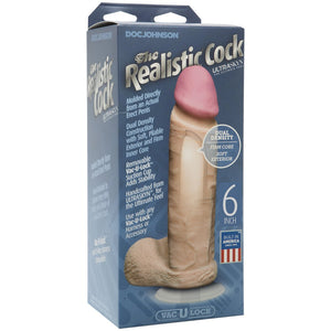 Realistische Dildo met Ballen - 16 cm - Vanilla - EroticToyzProducten,Toys,Dildos,Realistische Dildo's,,GeslachtsneutraalDoc Johnson