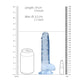 Realistische Dildo Met Ballen - 19 cm Crystal Clear - Pleasureplay Realistische Dildo'sRealRock by Shots