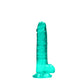 Realistische Dildo met Zuignap - 19 cm - Transparant - Pleasureplay Realistische Dildo'sRealRock by Shots