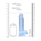 Realistische Dildo Met Ballen - 21 cm - Pleasureplay Realistische Dildo'sRealRock by Shots