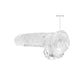 Realistische Dildo met Zuignap - Transparant 21 cm - Pleasureplay Realistische Dildo'sRealRock by Shots