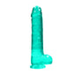 Realistische Dildo Met Zuignap - 25 cm - Transparant - Pleasureplay Realistische Dildo'sRealRock by Shots
