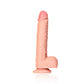 Realistische Dildo Met Ballen en Zuignap - 25,5 cm - Pleasureplay Realistische Dildo'sRealRock by Shots