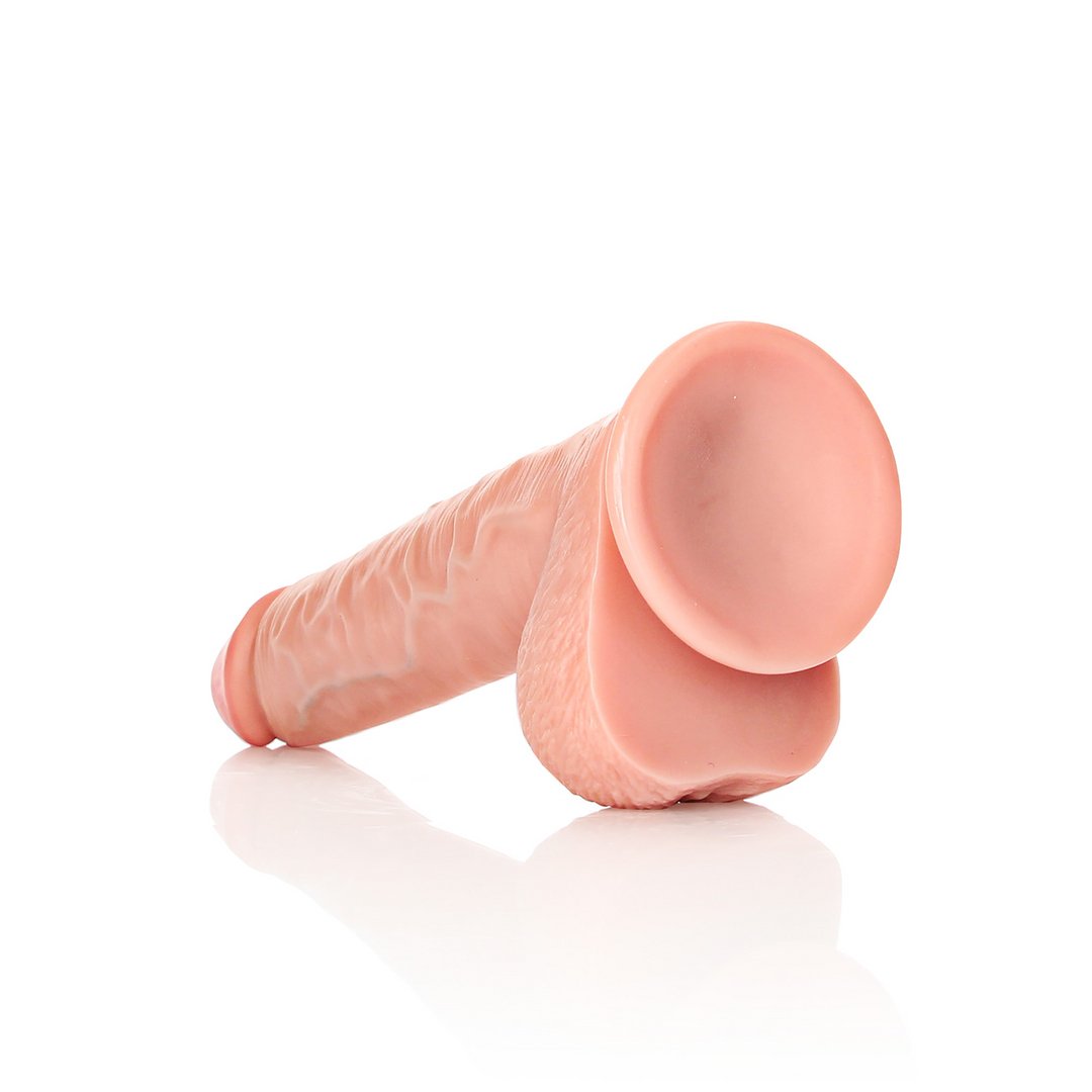 Realistische Dildo met Ballen en Zuignap - 28 cm - Hoogwaardige Plezierervaring - EroticToyzProducten,Toys,Dildos,Realistische Dildo's,,GeslachtsneutraalRealRock by Shots