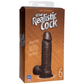 Realistische Dildo Met Verwijderbare Zuignap - 16 cm Bruin - Pleasureplay Realistische Dildo'sDoc Johnson
