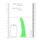 Realistische Dildo met Zuignap - 15,5 cm Glow in the Dark - Pleasureplay Realistische Dildo'sRealRock by Shots