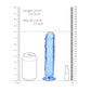 Realistische Dildo Met Zuignap - 18 cm - Transparant - Pleasureplay Realistische Dildo'sRealRock by Shots