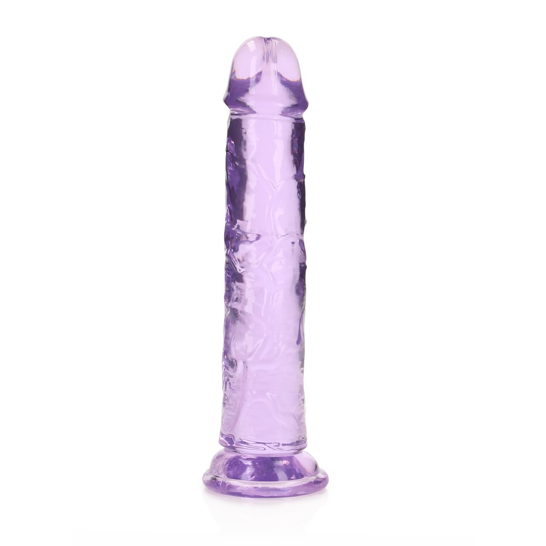 Realistische Dildo met Zuignap - 18 cm Transparant - EroticToyzProducten,Toys,Dildos,Realistische Dildo's,,RealRock by Shots