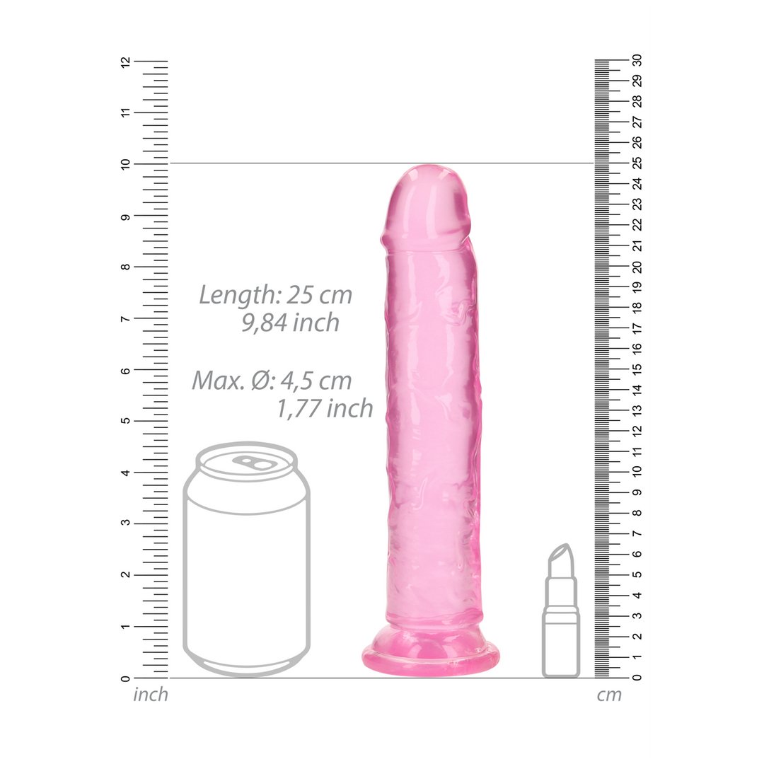 Realistische Dildo met Zuignap - 23 cm - Voor Anale en Vaginale Stimulatie - EroticToyzProducten,Toys,Dildos,Realistische Dildo's,,RealRock by Shots