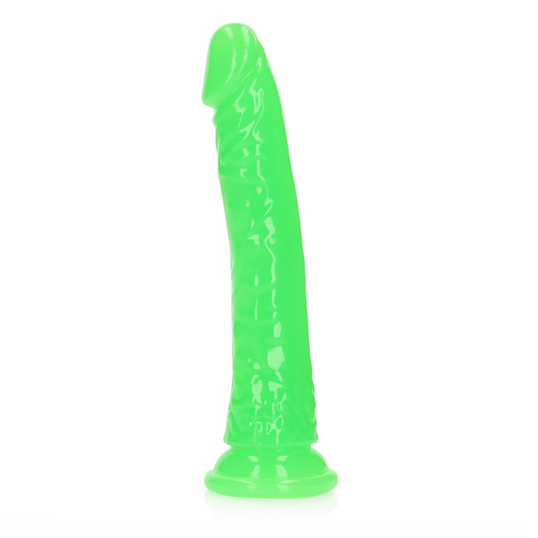 Realistische Dildo met Zuignap en Glow in the Dark - 20 cm - EroticToyzProducten,Toys,Dildos,Realistische Dildo's,,RealRock by Shots