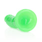 Realistische Dildo met Zuignap - Glow in the Dark - 20 cm - Pleasureplay Realistische Dildo'sRealRock by Shots
