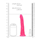 Dildo Met Zuignap - Glow In The Dark - 18 cm - Pleasureplay Realistische Dildo'sRealRock by Shots