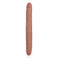 'Realistische Dubbele Dildo 30,5 cm - Bruin' - EroticToyzDubbele Dildo'sRealRock by Shots