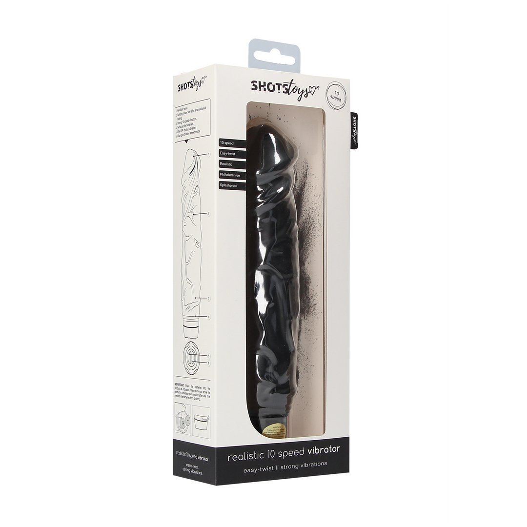 Shots Realistische Vibrator Multispeed - Pleasureplay Realistische VibratorsShots Toys by Shots