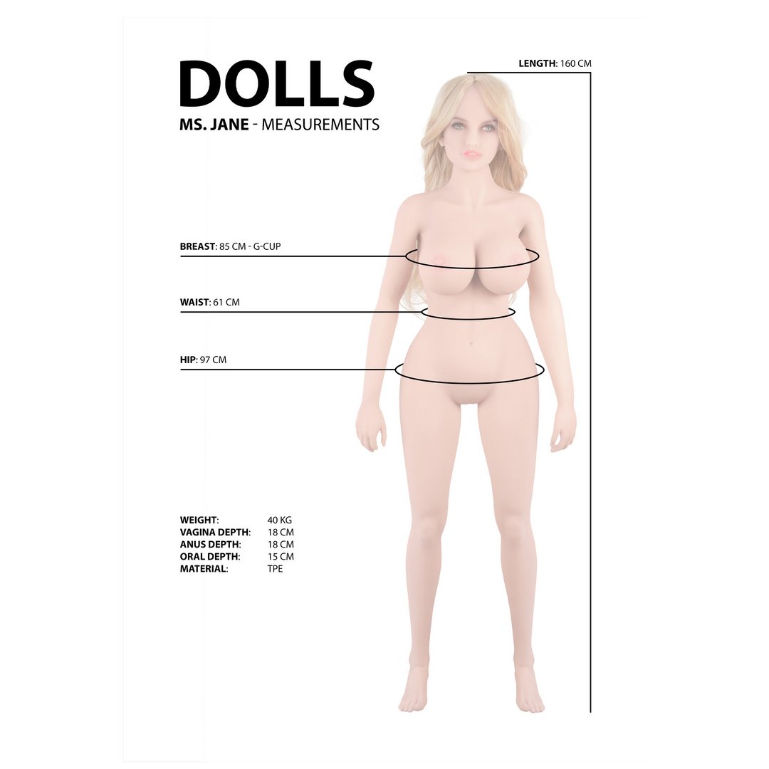 Realistische Pop - Body Safe TPE Materialen - EroticToyzVrouwelijkDolls by Shots