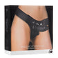 Strap - on Dildo Met 3 Snelheden - 20 cm, Verstelbare Riemen, Trendy Kleur - Pleasureplay Voorbinddildo'sOuch! by Shots