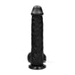 Realistische Vibrerende Dildo Met Scrotum - 28 cm - Pleasureplay Realistische VibratorsRealRock by Shots