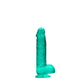 Dildo Met Zuignap - 17 cm Crystal Clear - Pleasureplay Realistische Dildo'sRealRock by Shots