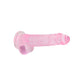 Realistische Dildo Met Ballen - 21 cm Crystal Clear - Pleasureplay Realistische Dildo'sRealRock by Shots