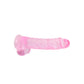 Realistische Dildo Met Ballen - 23 cm Crystal Clear - Pleasureplay Realistische Dildo'sRealRock by Shots