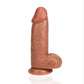 RealRock Dildo Extra Dik met Ballen 20,3 cm - Tan - EroticToyzRealistische Dildo'sRealRock by Shots