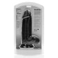 RealRock Dildo Extra Dikte met Ballen 20,3 cm - Zwart - EroticToyzRealistische Dildo'sRealRock by Shots