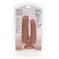 RealRock Dubbele Dildo Met Zuignap 12,7/15,2 cm - Tan - EroticToyzDubbele Dildo'sRealRock by Shots